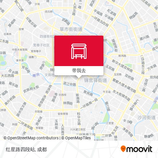 红星路四段站地图