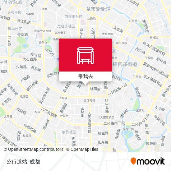 公行道站地图