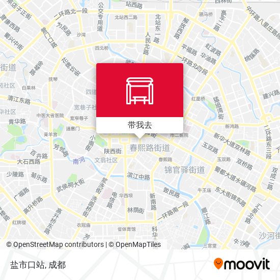盐市口站地图