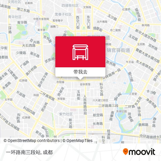 一环路南三段站地图
