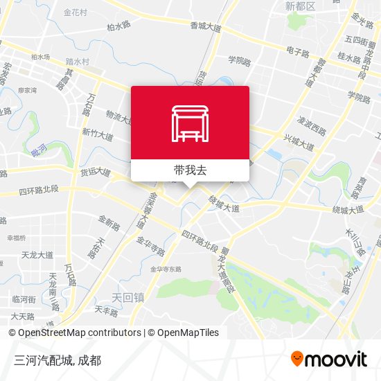 三河汽配城地图