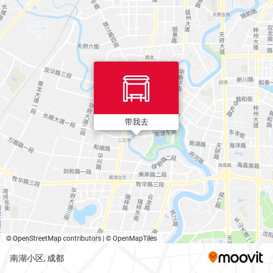 南湖小区地图