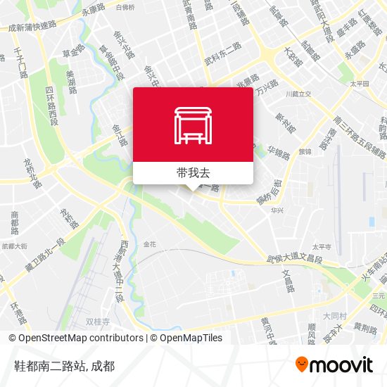 鞋都南二路站地图