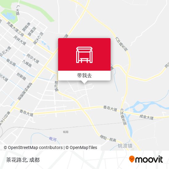 茶花路北地图