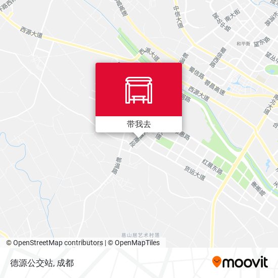 德源公交站地图