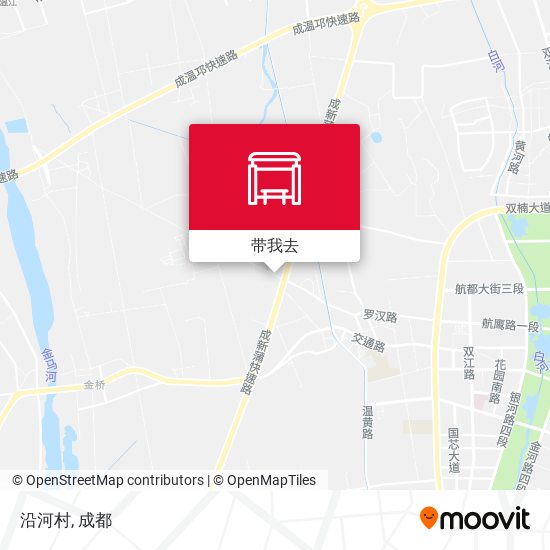 沿河村地图