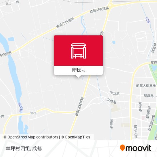 羊坪村四组地图