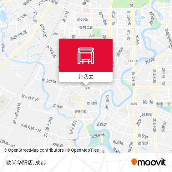 欧尚华阳店地图