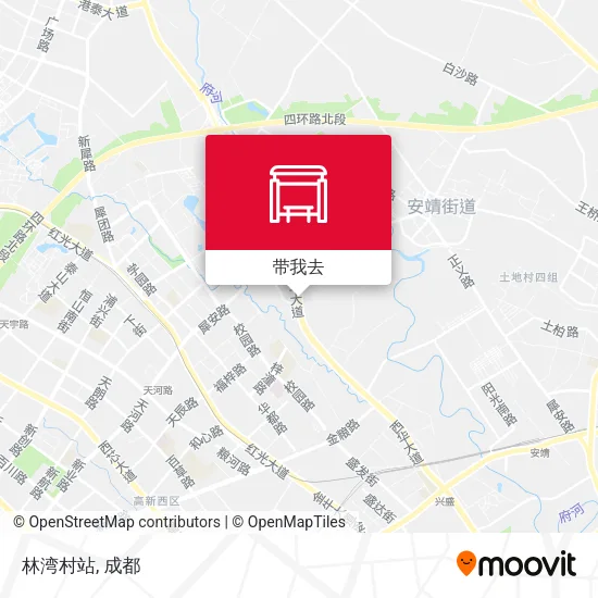 林湾村站地图