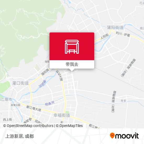 上游新居地图