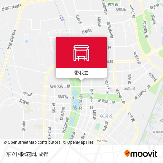 东立国际花园地图
