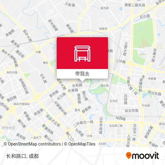 长和路口地图