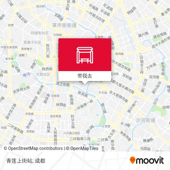 青莲上街站地图