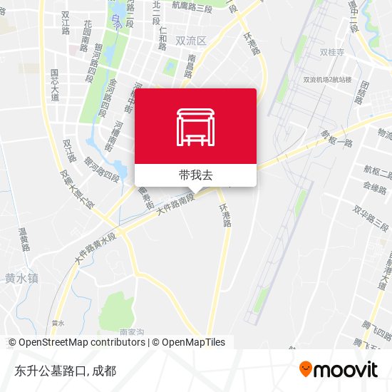 东升公墓路口地图