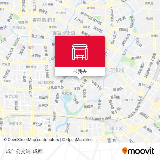 成仁公交站地图