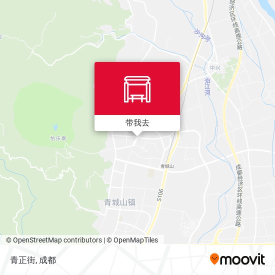 青正街地图