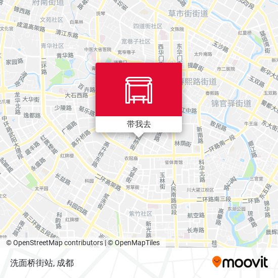 洗面桥街站地图