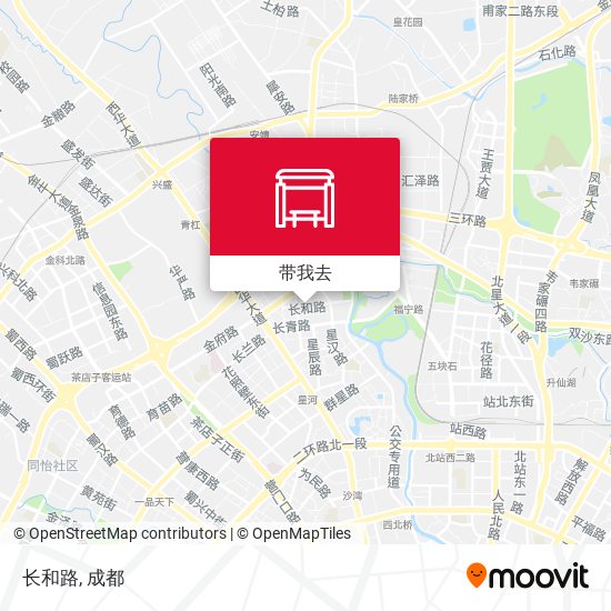 长和路地图