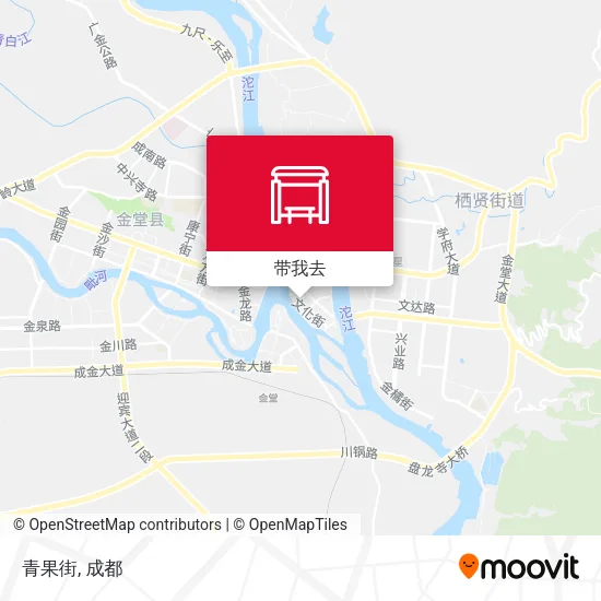 青果街地图