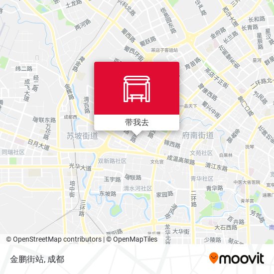 金鹏街站地图