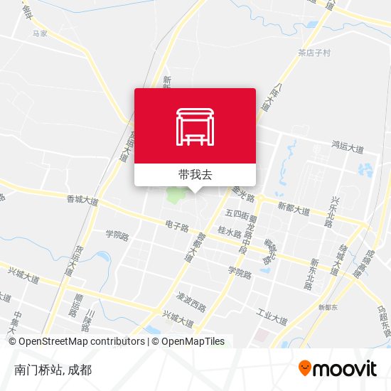 南门桥站地图
