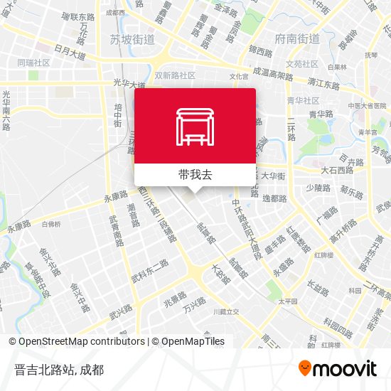 晋吉北路站地图
