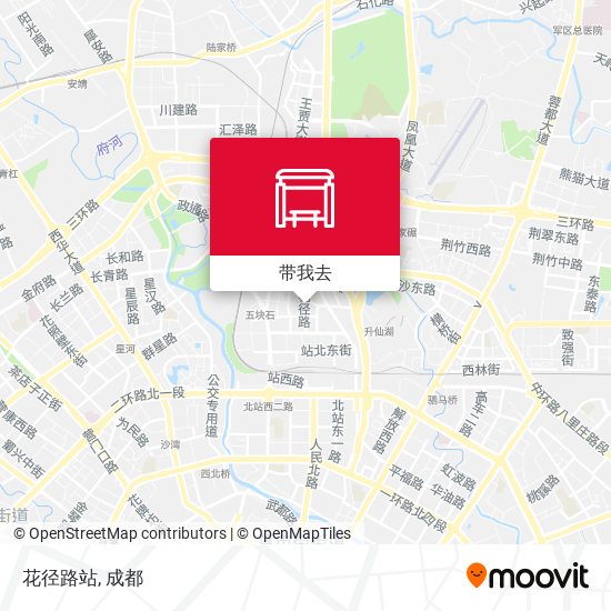 花径路站地图