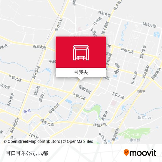 可口可乐公司地图