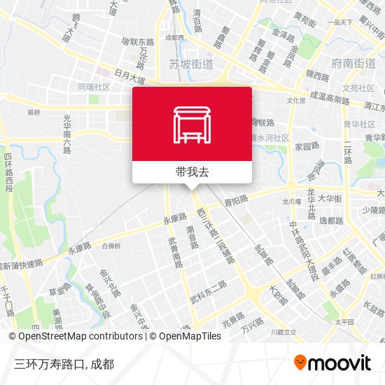 三环万寿路口地图