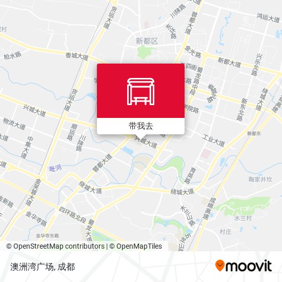 澳洲湾广场地图