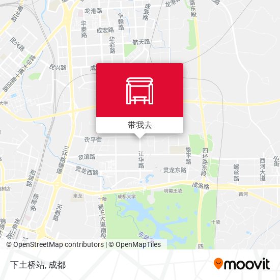 下土桥站地图