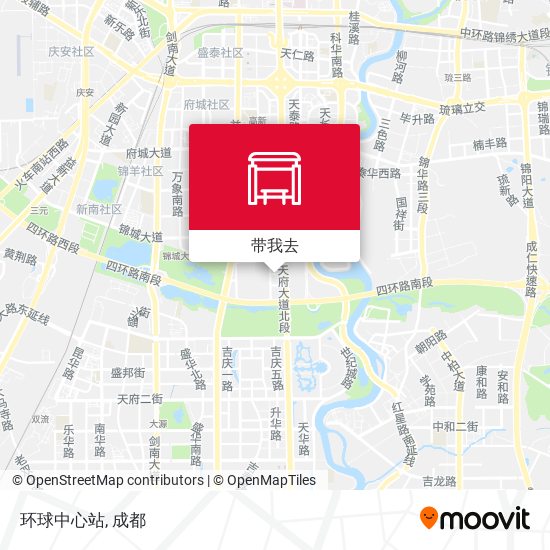 环球中心站地图
