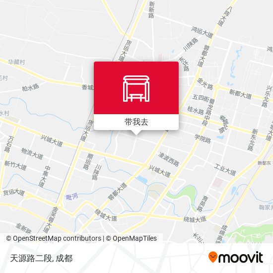 天源路二段地图