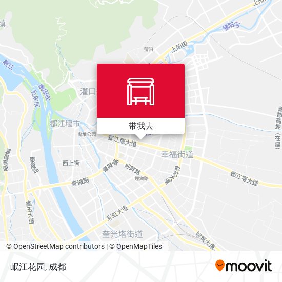 岷江花园地图