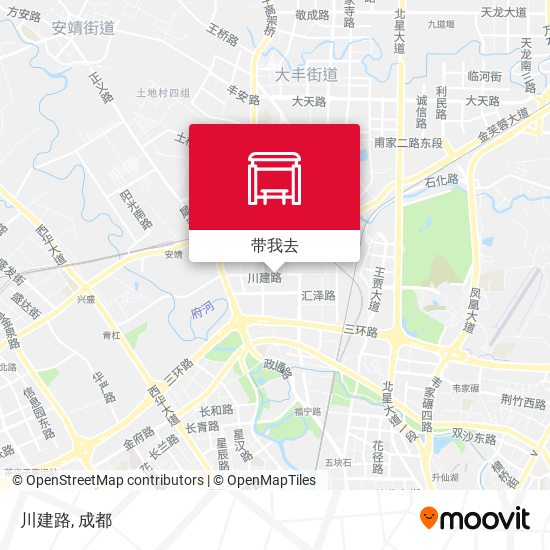 川建路地图