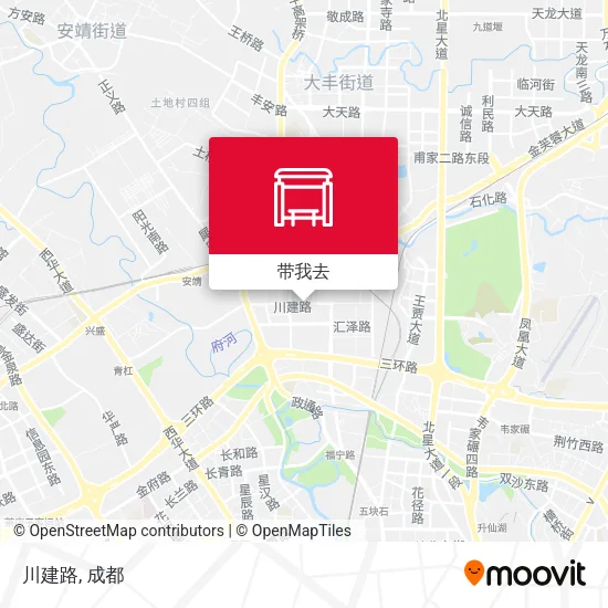 川建路地图