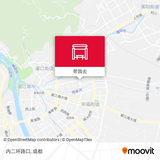内二环路口地图