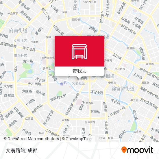 文翁路站地图