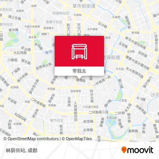 林荫街站地图