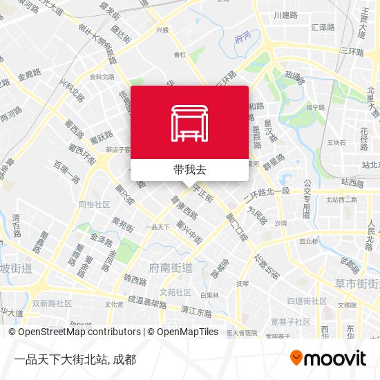 一品天下大街北站地图