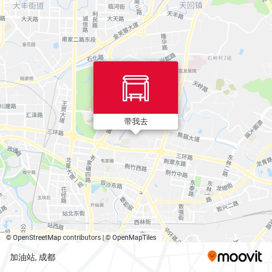 加油站地图
