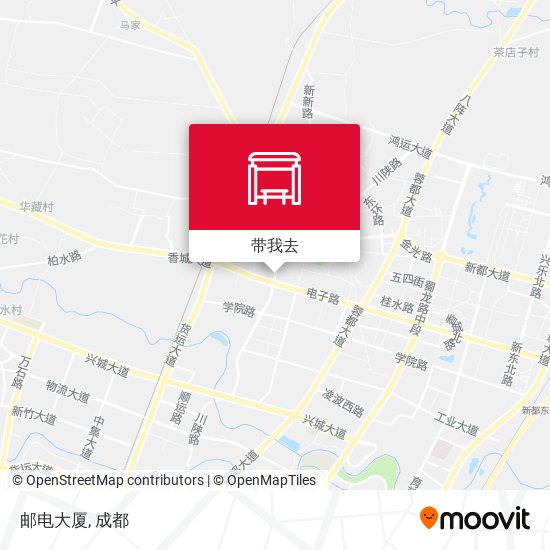 邮电大厦地图