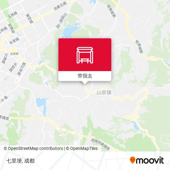 七里埂地图