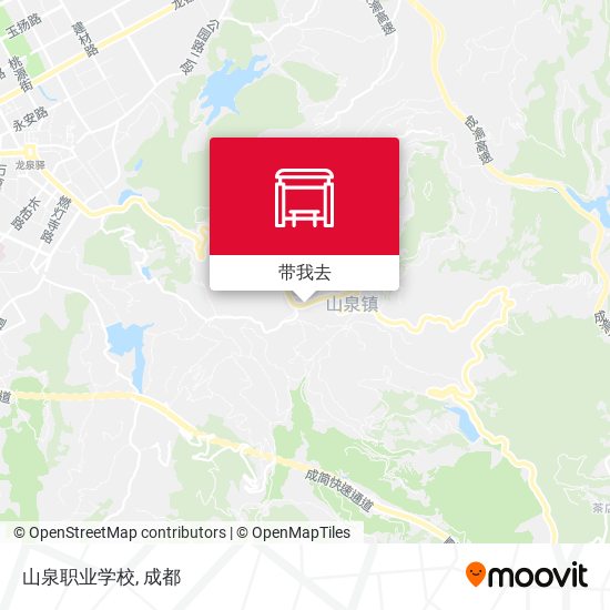 山泉职业学校地图