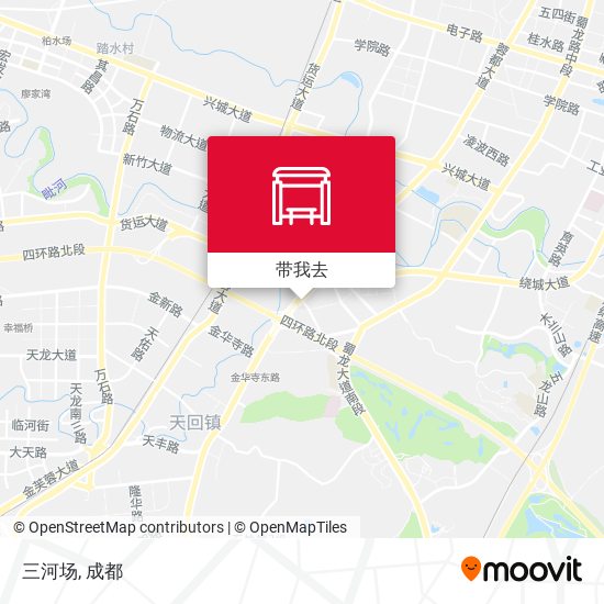 三河场地图
