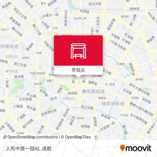 人民中路一段站地图