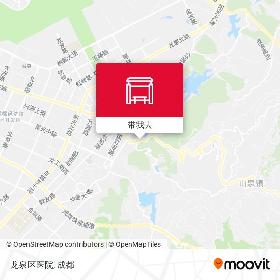 龙泉区医院地图