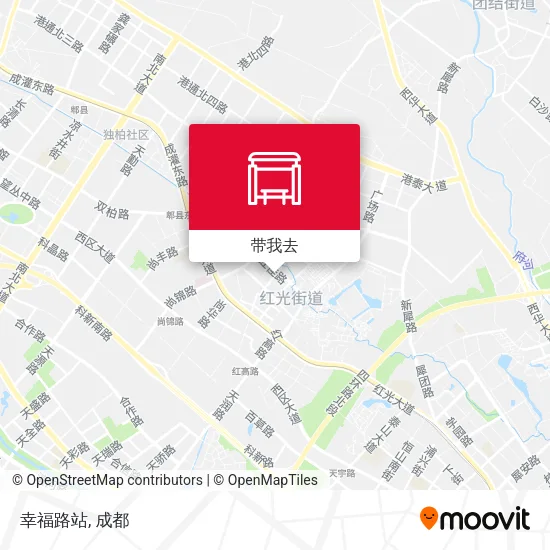 幸福路站地图