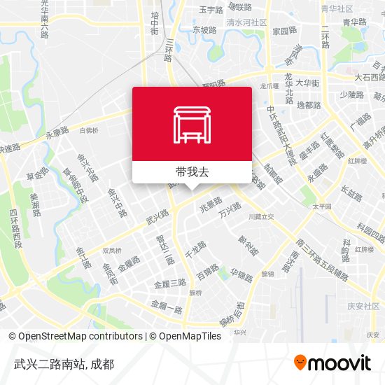 武兴二路南站地图