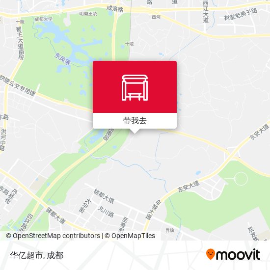华亿超市地图